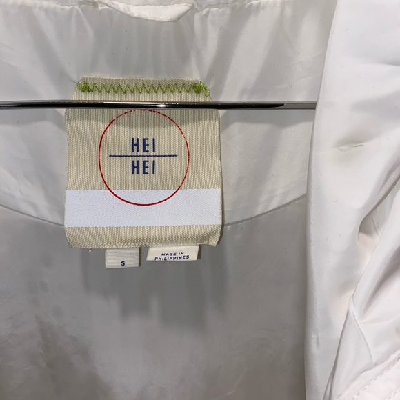 Anthropologie Hei-Hei Eyelet Windbreaker Swing Jacket - Picture 7 of 9